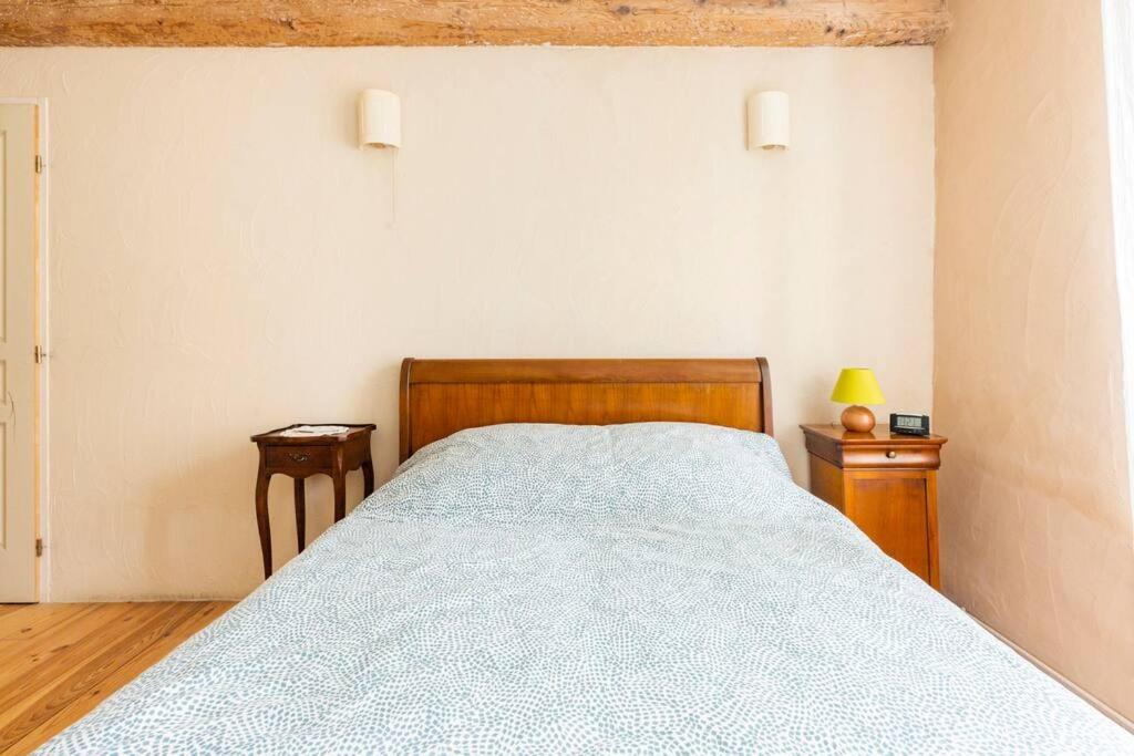 Chambre Double Cosy - Gite De La Louve Fougax-et-Barrineuf المظهر الخارجي الصورة