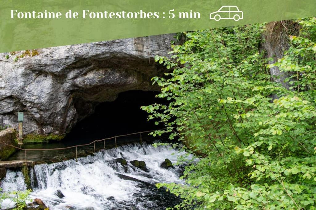Chambre Double Cosy - Gite De La Louve Fougax-et-Barrineuf المظهر الخارجي الصورة